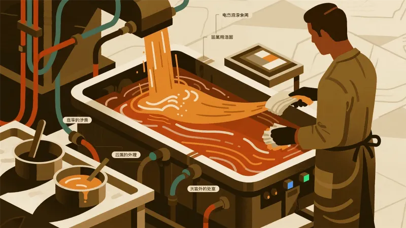 Electroplating work Electroplating work